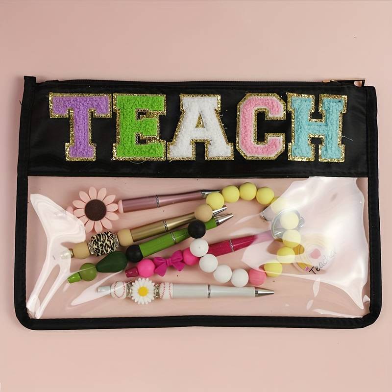 Personalized Teacher's Day Gift Transparent Pvc Zipper - Temu